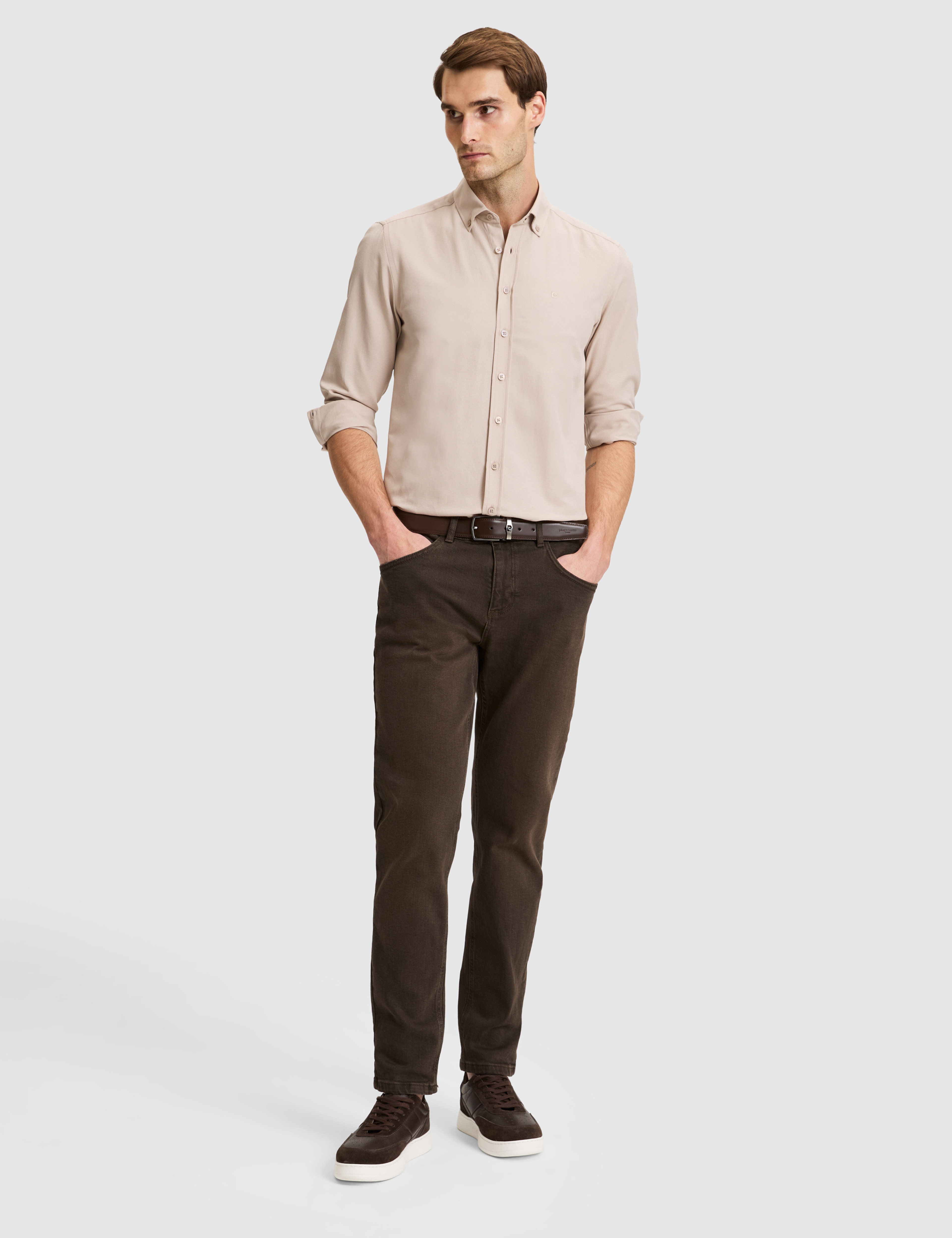 Vizon Slim Fit Uzun Kollu Gömlek