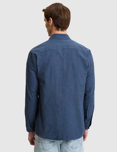 İndigo Slim Fit Uzun Kollu Gömlek