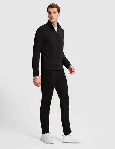 Siyah Regular Fit Sweatshirt