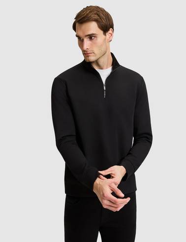 Siyah Regular Fit Sweatshirt