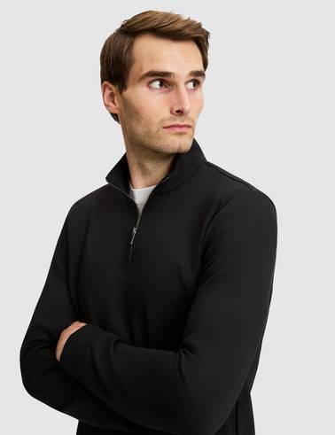 Siyah Regular Fit Sweatshirt