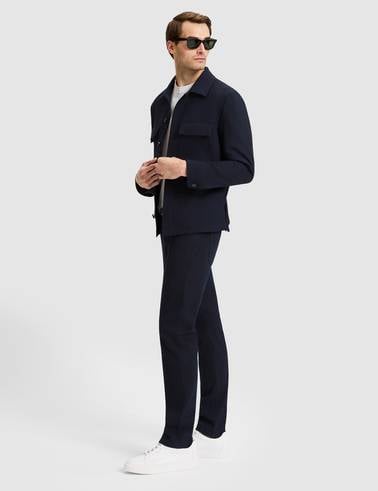 Lacivert Regular Fit Ceket