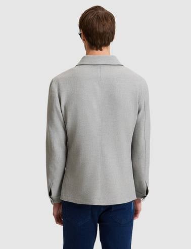 Gri Regular Fit Ceket