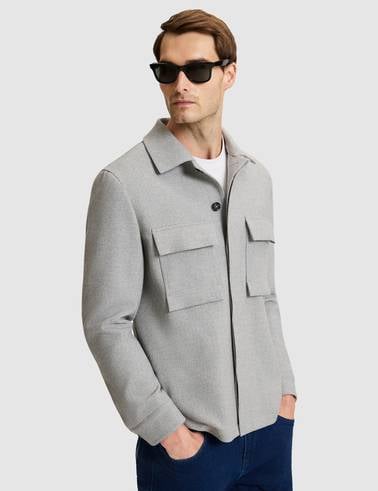 Gri Regular Fit Ceket