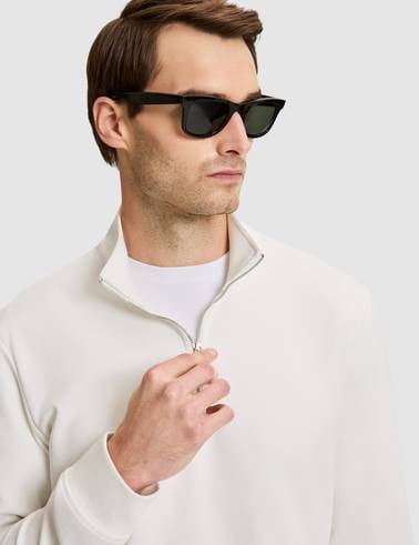 Ekru Regular Fit Sweatshirt