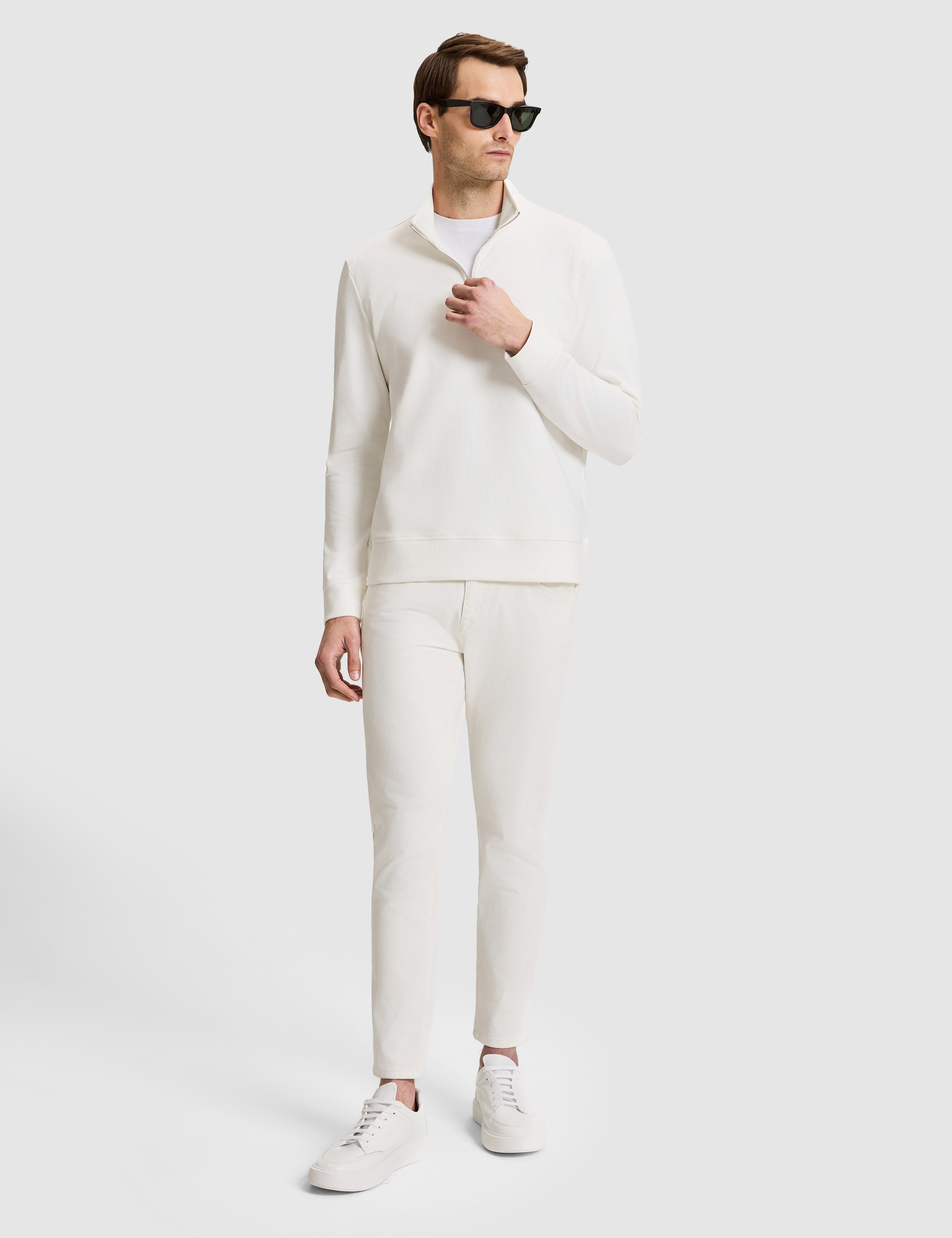 Ekru Regular Fit Sweatshirt - Image 4