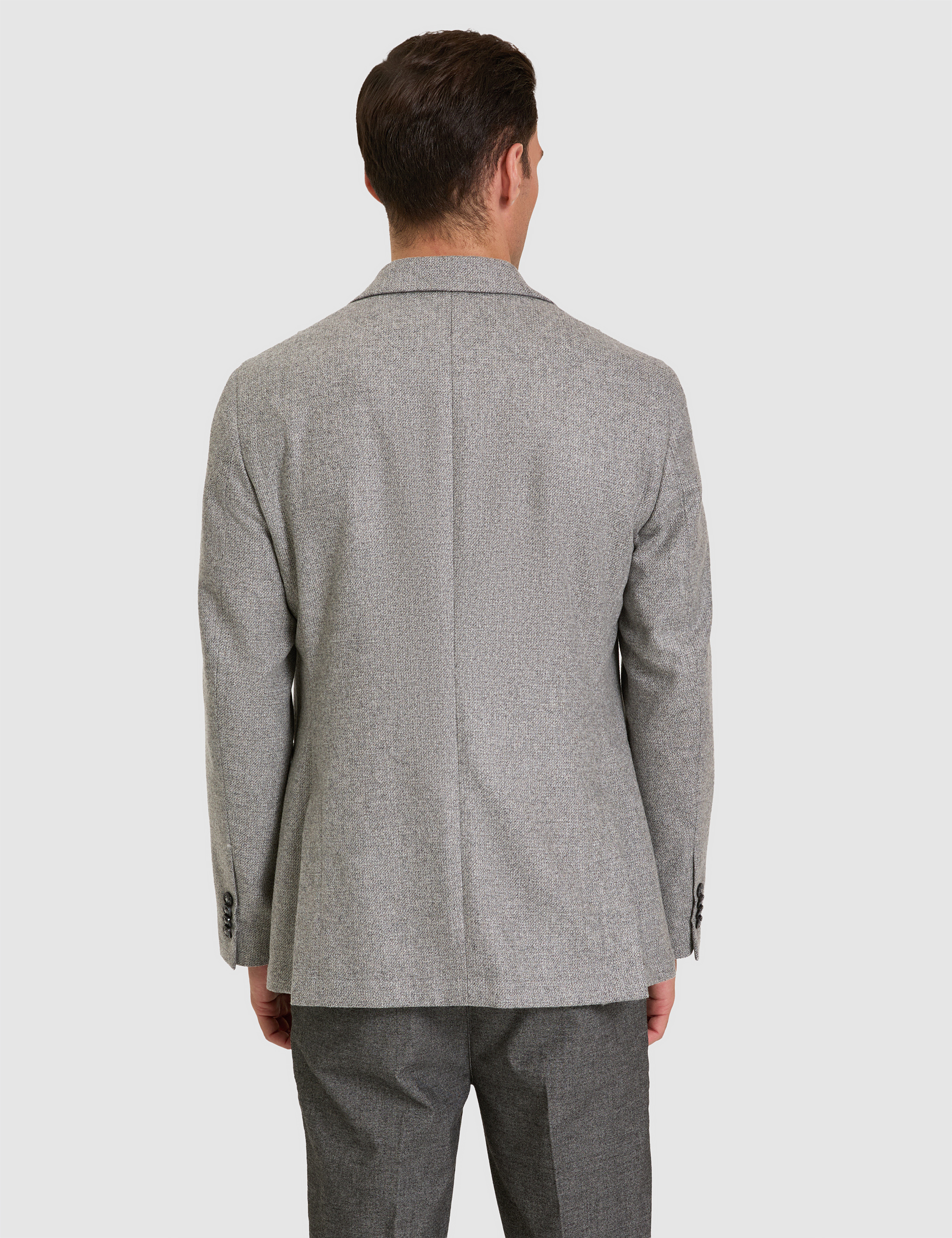 Gri Slim Fit Ceket - Image 7