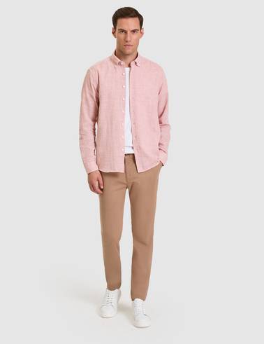 Vizon Slim Fit Basic Kanvas Pantolon