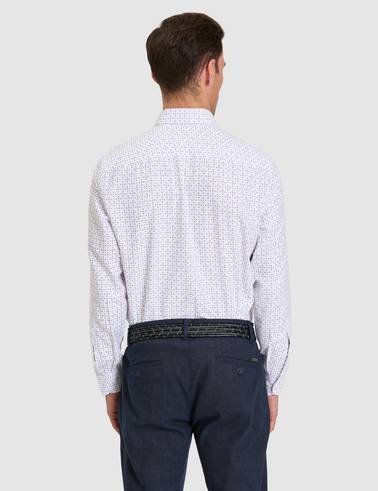 İndigo Slim Fit Uzun Kollu Gömlek