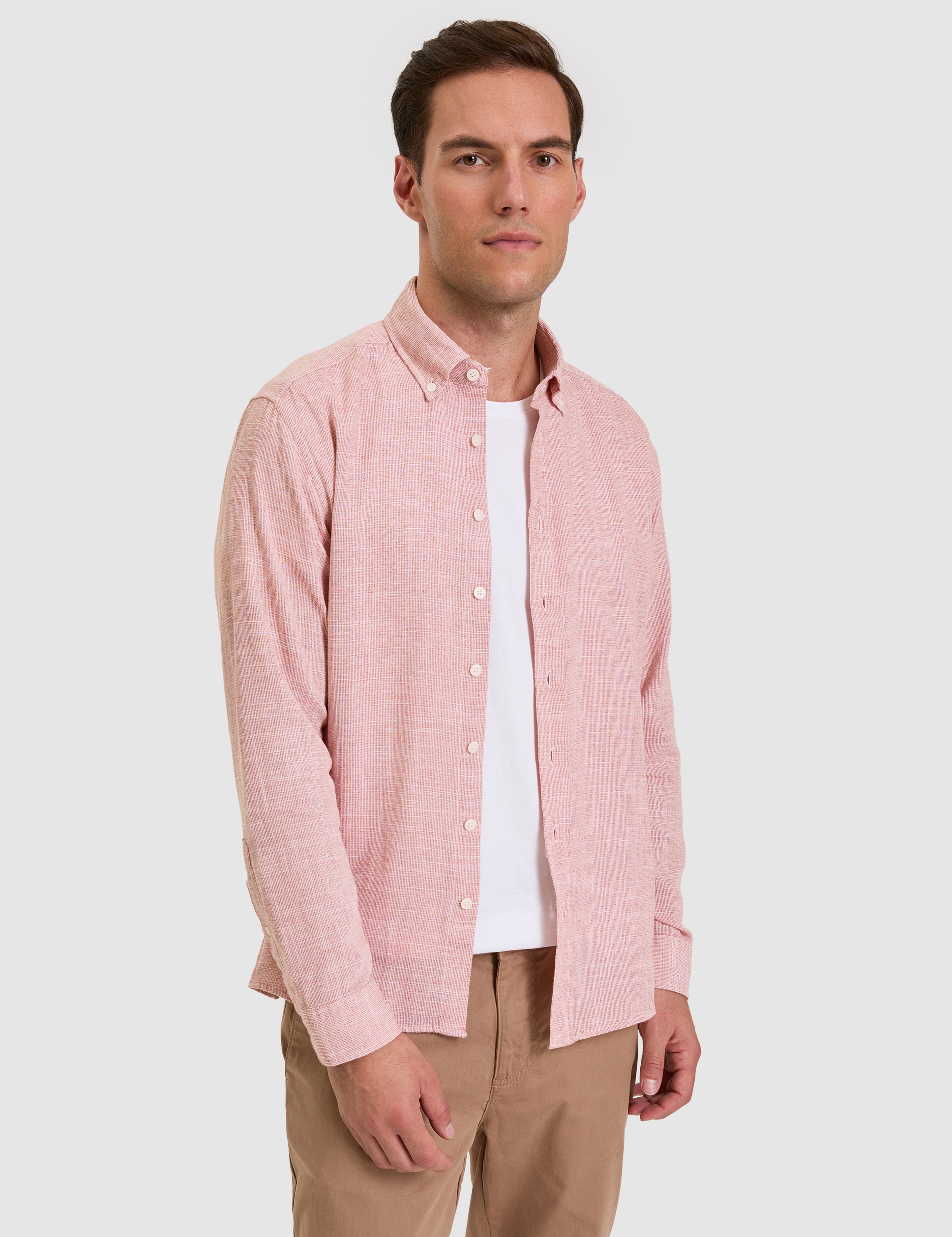 Mercan Regular Fit Uzun Kollu Gömlek - Image 5