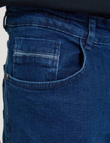 Petrol Slim Fit Jean Pantolon