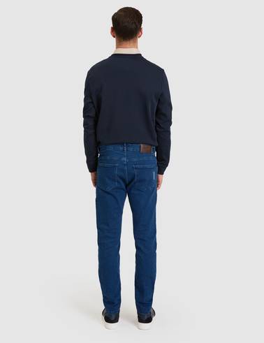 Petrol Slim Fit Jean Pantolon