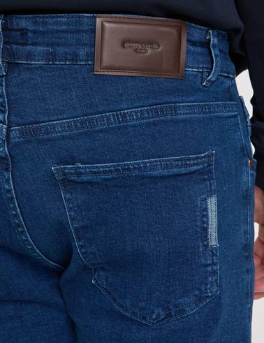 Petrol Slim Fit Jean Pantolon