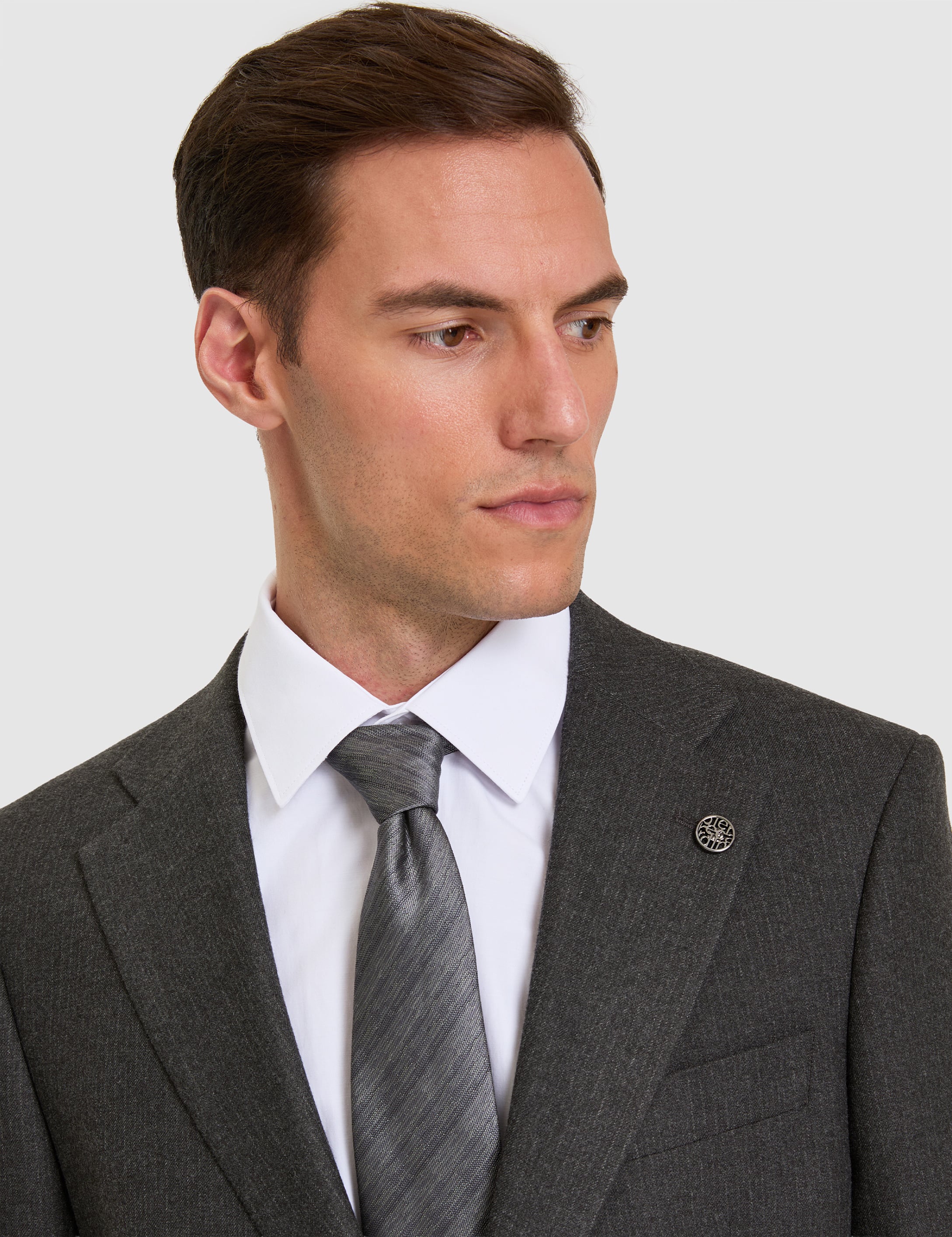 Antrasit Slim Fit Takım Elbise - Image 5