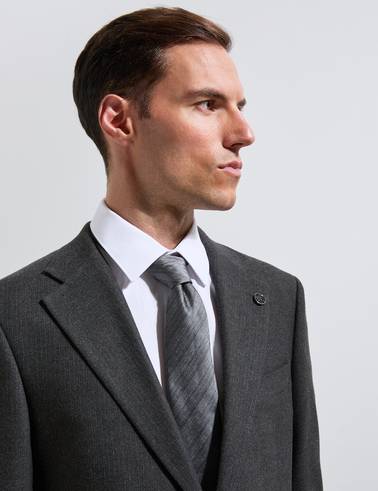Antrasit Slim Fit Takım Elbise
