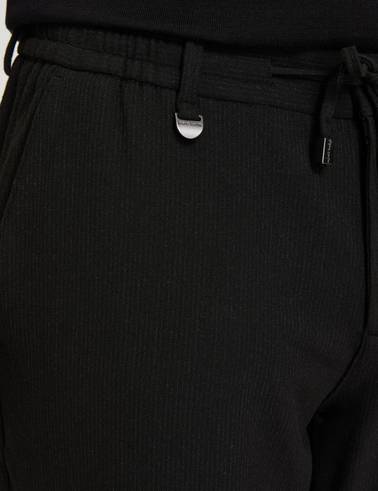 Siyah Slim Fit Kumaş Pantolon