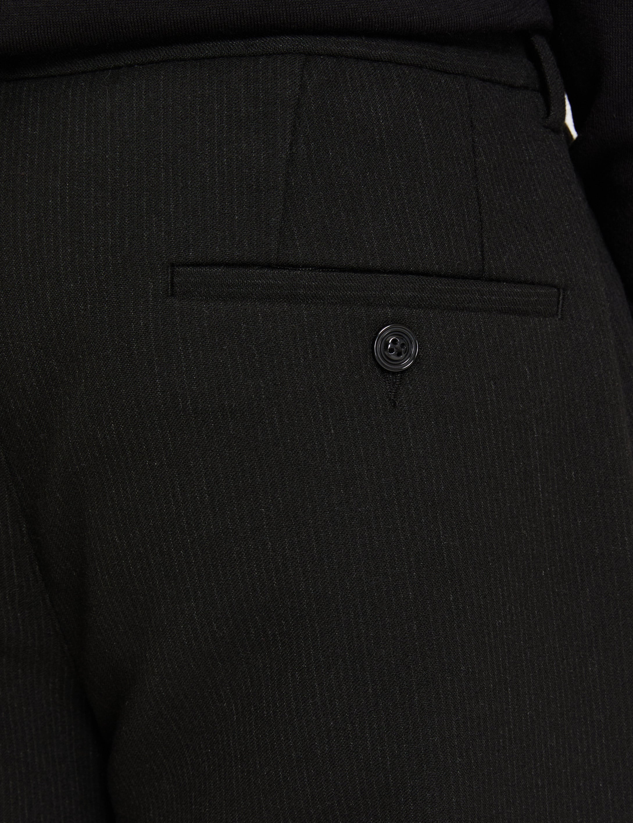 Siyah Slim Fit Kumaş Pantolon