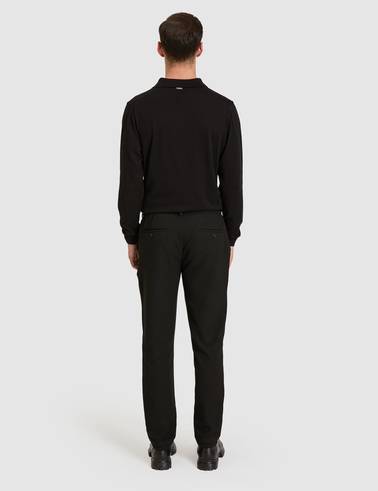 Siyah Slim Fit Kumaş Pantolon