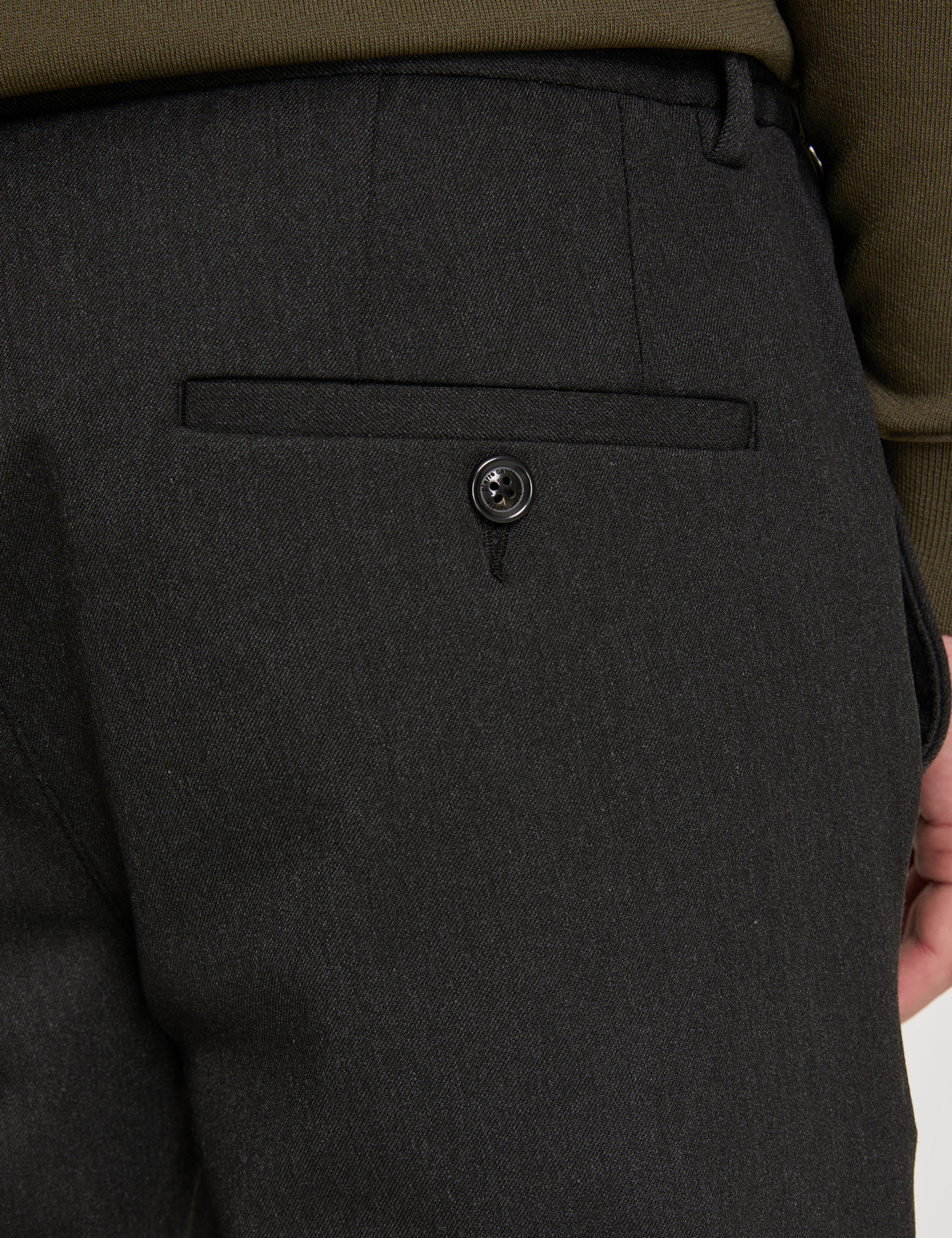 Füme Slim Fit Kumaş Pantolon