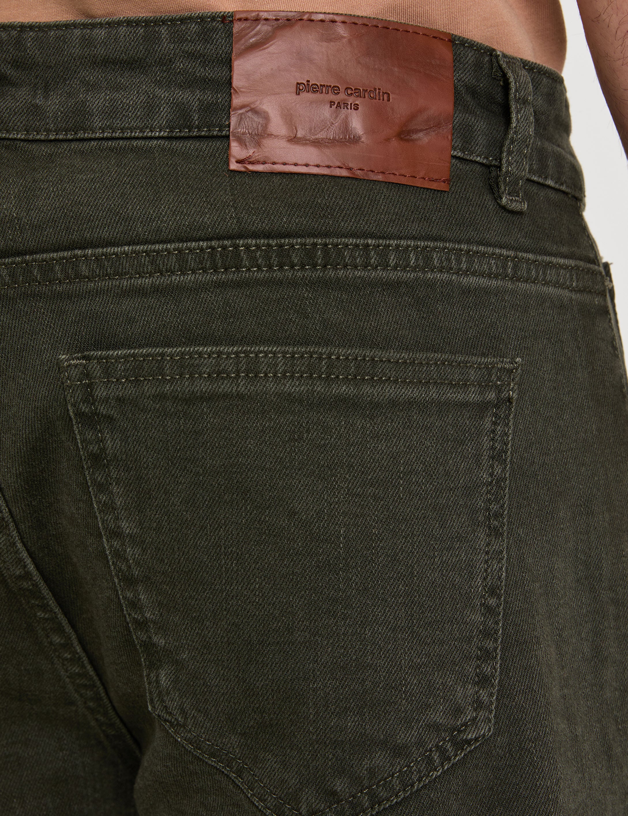 Haki New Slim Fit Jean Pantolon - Image 5