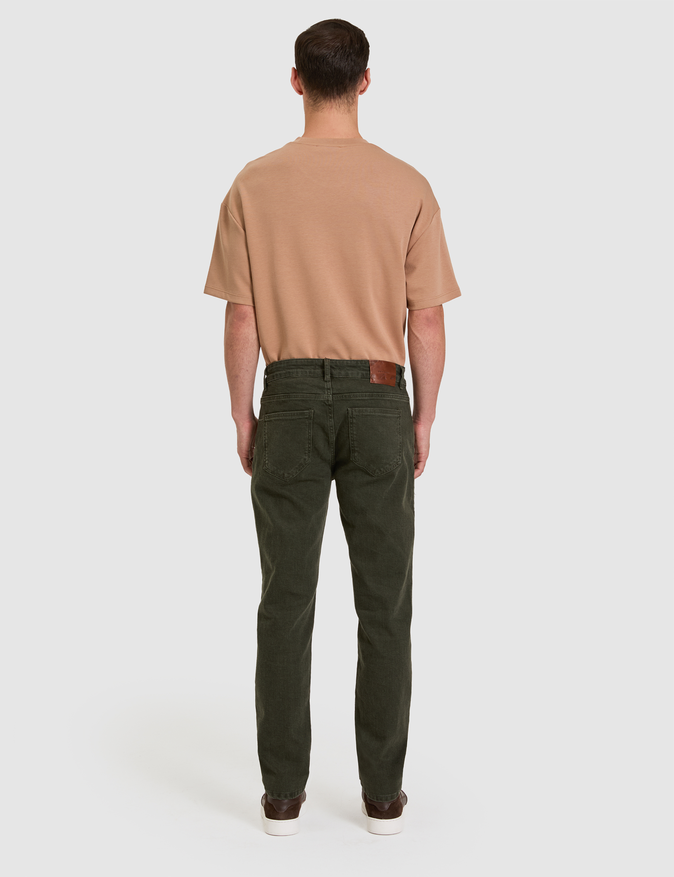 Haki New Slim Fit Jean Pantolon - Image 4