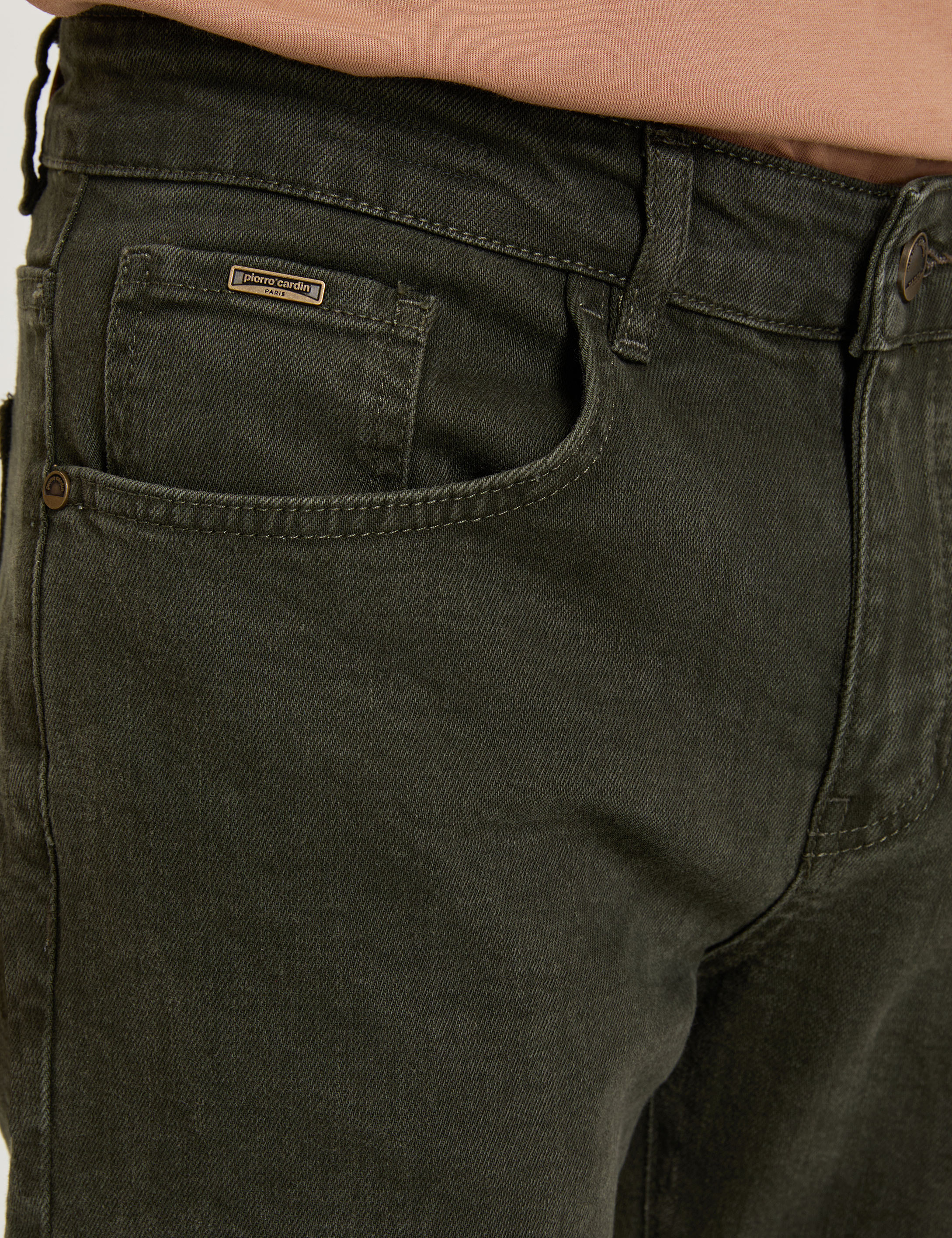 Haki New Slim Fit Jean Pantolon