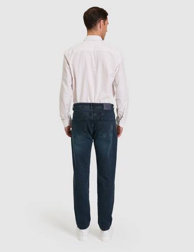Lacivert New Slim Fit Jean Pantolon