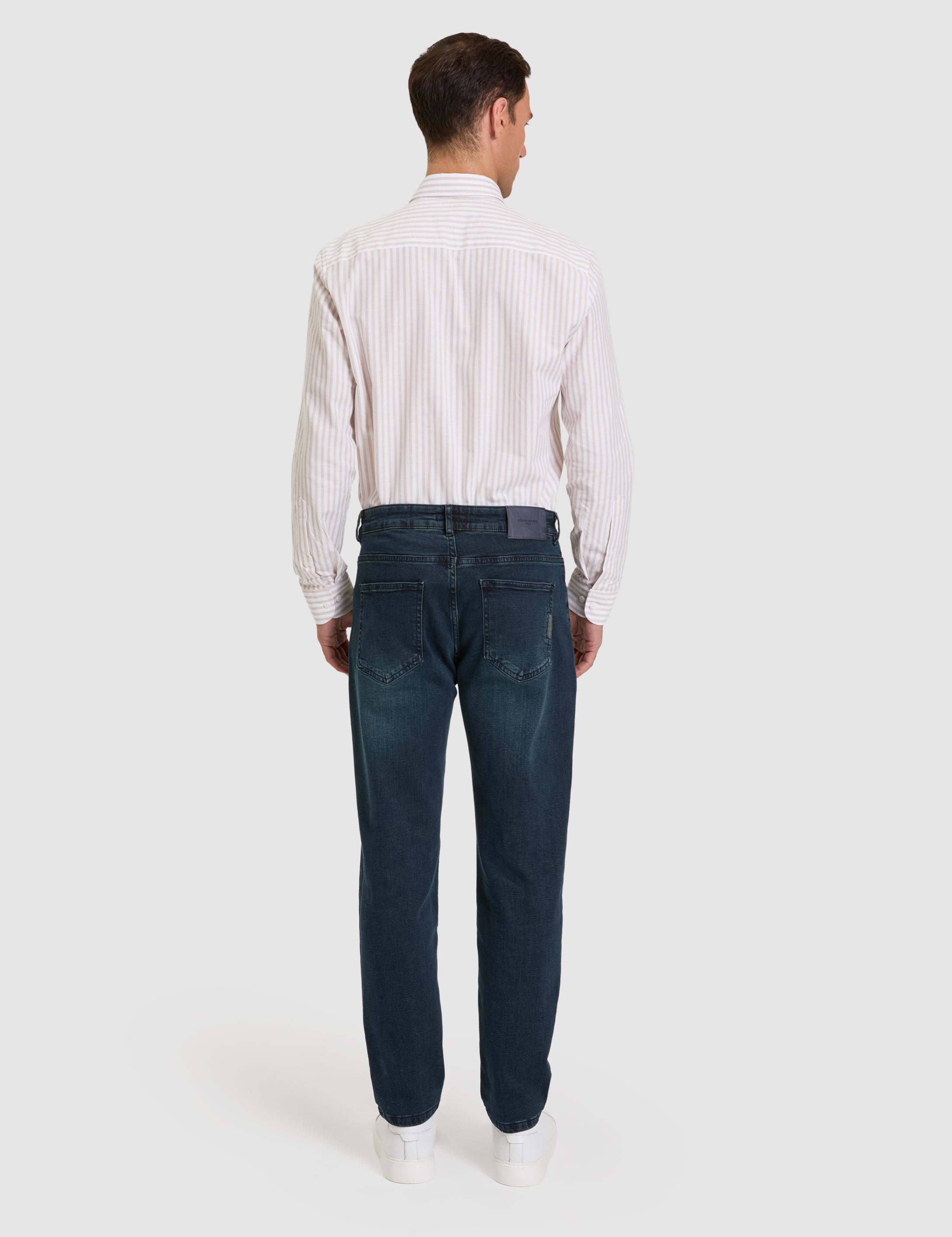 Lacivert New Slim Fit Jean Pantolon - Image 3