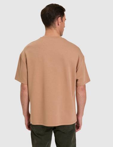 Camel Oversize Tişört