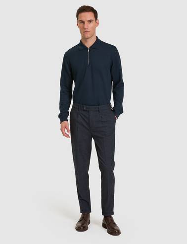 Lacivert Regular Fit Sweatshirt