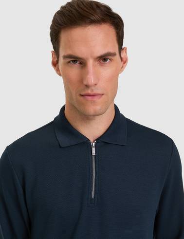 Lacivert Regular Fit Sweatshirt