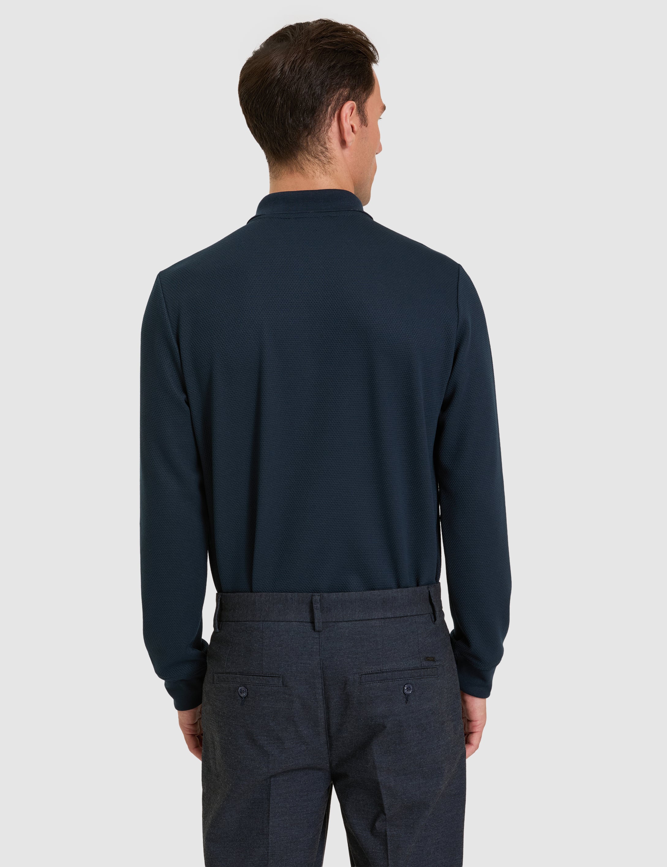 Lacivert Regular Fit Sweatshirt - Image 5