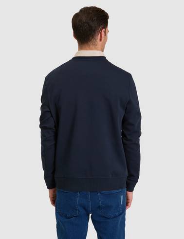 Lacivert Regular Fit Sweatshirt