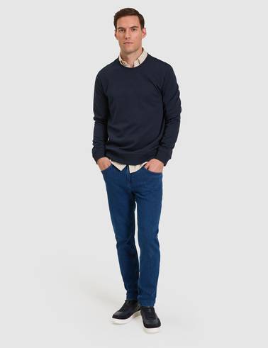 Lacivert Regular Fit Sweatshirt