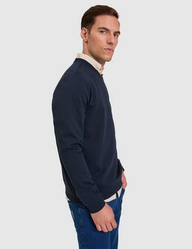 Lacivert Regular Fit Sweatshirt