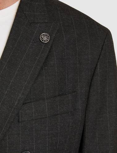 Antrasit Slim Fit Takım Elbise