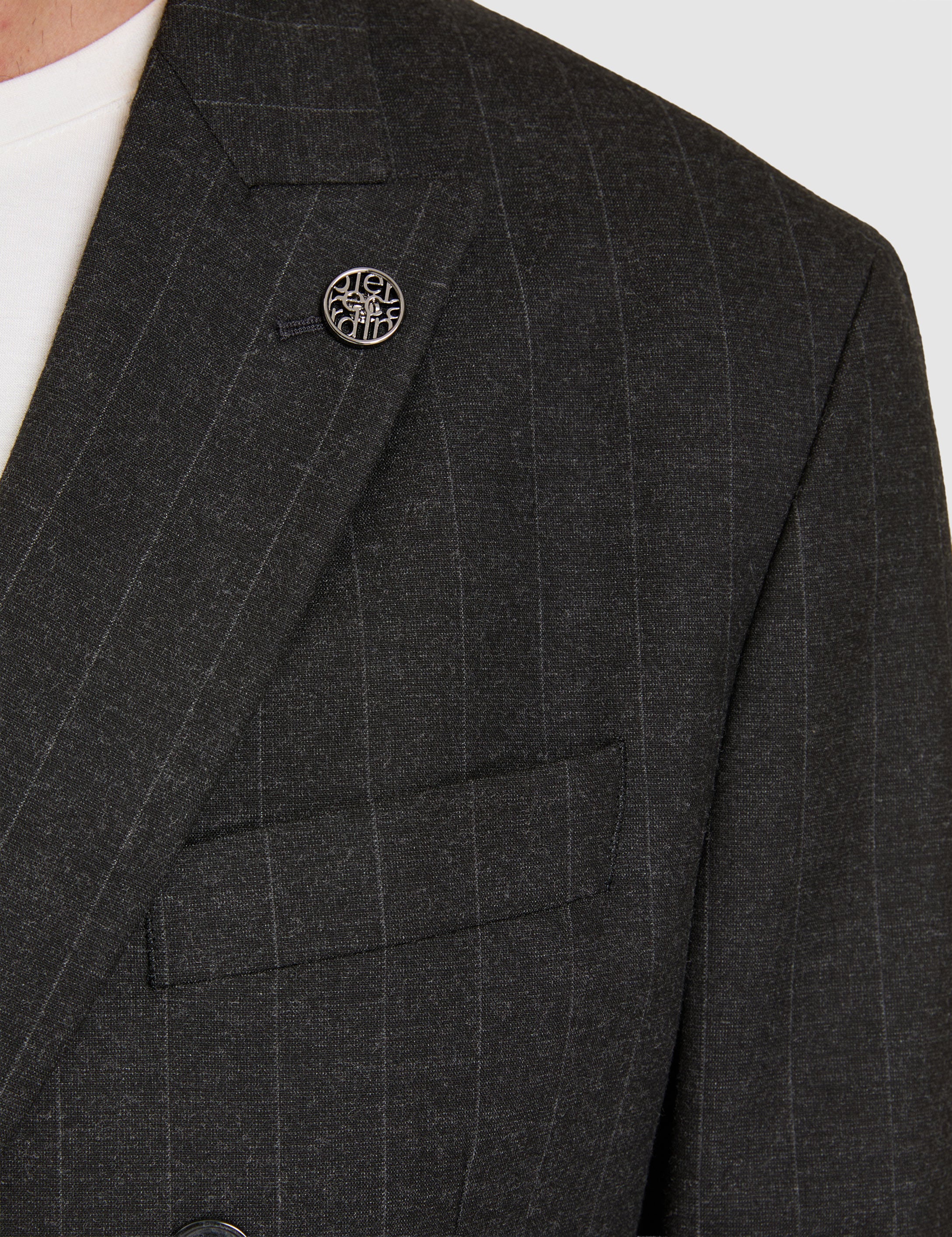 Antrasit Slim Fit Takım Elbise