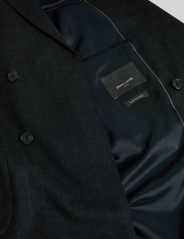 Lacivert Slim Fit Takım Elbise