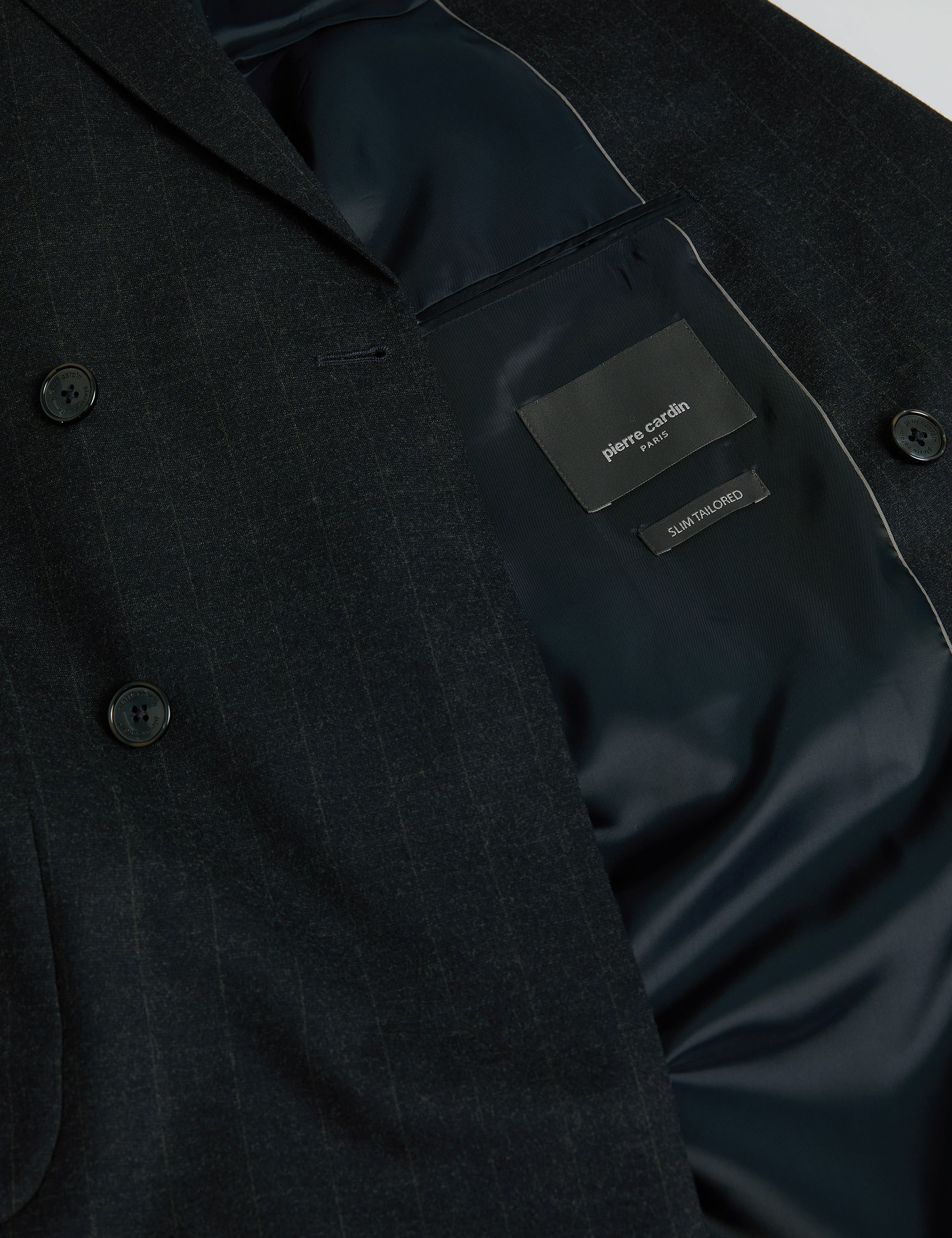 Lacivert Slim Fit Takım Elbise - Image 6