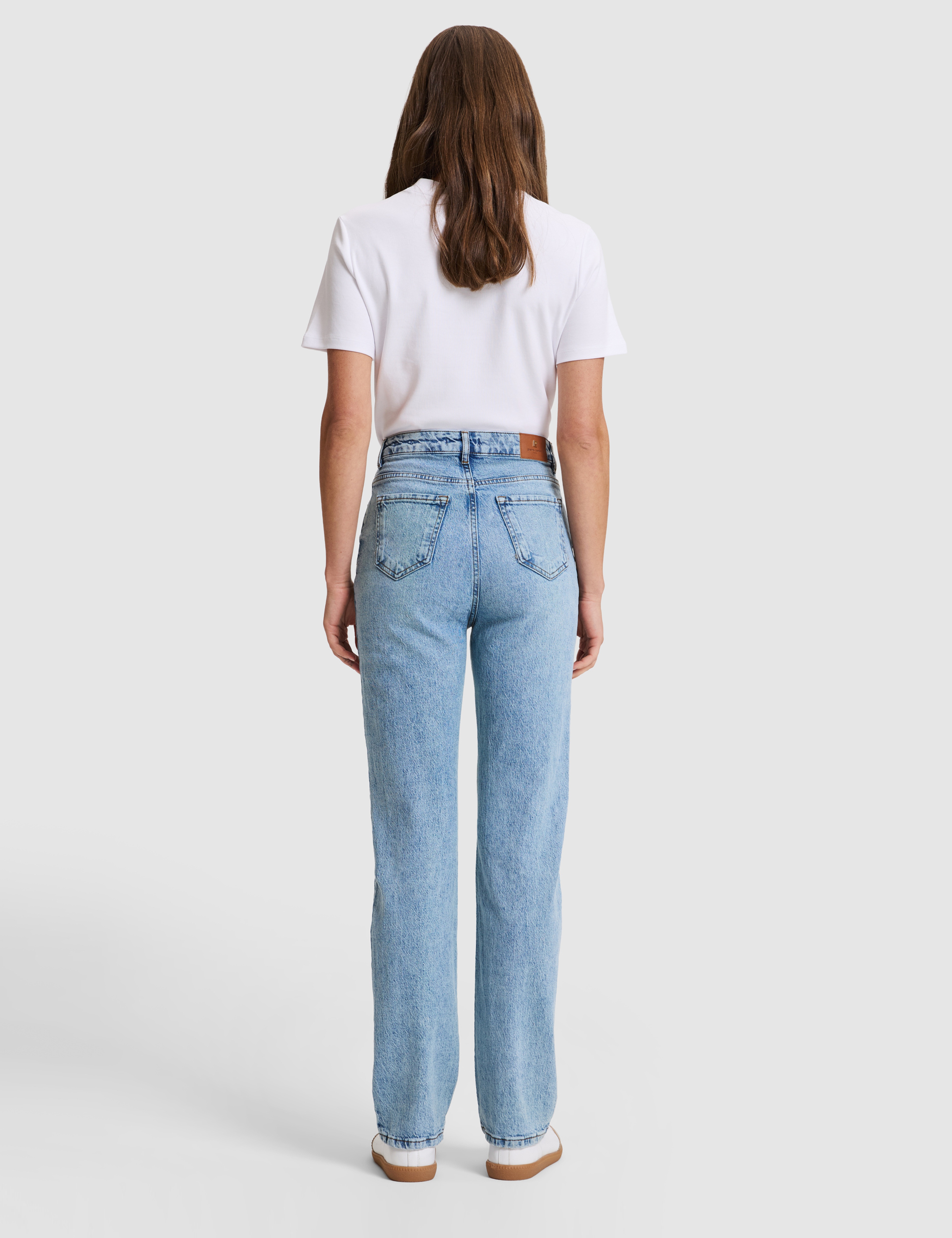 Açık Mavi Straight Fit Jean Pantolon - Image 5
